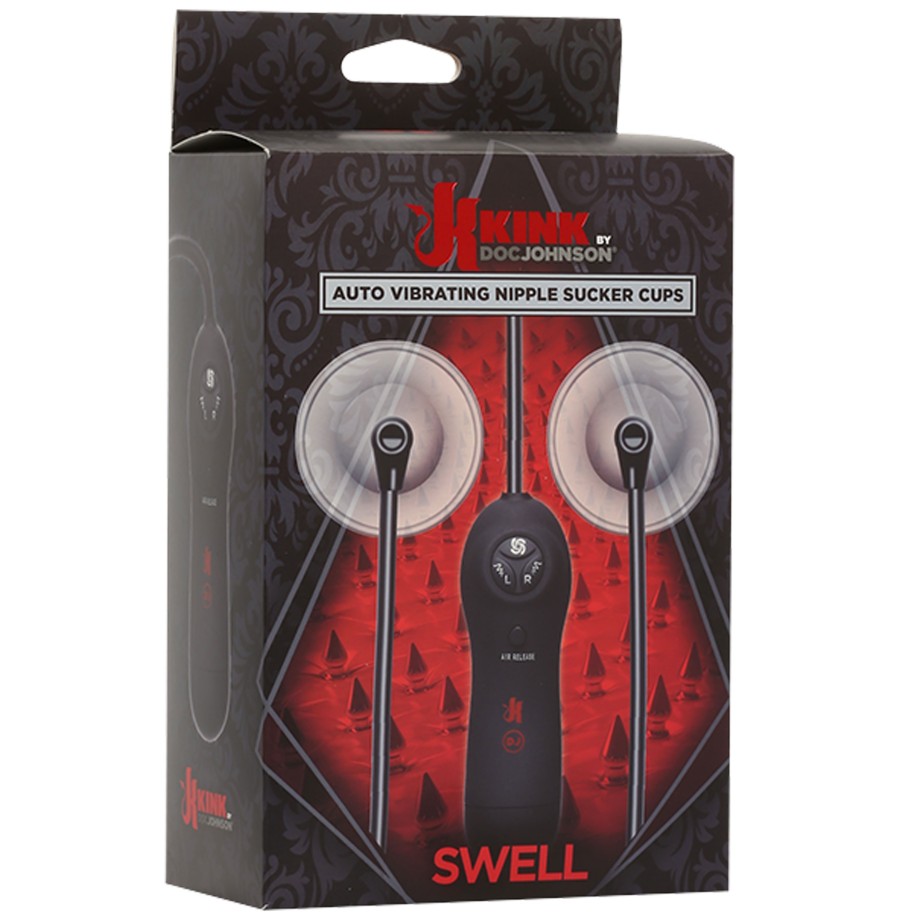 Stimolatore seno succhia capezzoli vibrante Swell Auto Nipple Sucker Cups