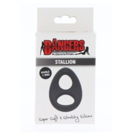 Anello fallico doppio Soft Silicone Stallion C-Ring - Anelli Fallic...