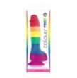 Fallo realistico vaginale anale con ventosa Pride Edition 6 Inch Dildo