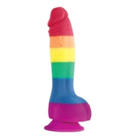 Fallo realistico vaginale anale con ventosa Pride Edition 6 Inch Di...