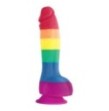 Fallo realistico vaginale anale con ventosa Pride Edition 6 Inch Dildo