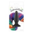 Plug anale in silicone nero mini dilatatore Unicorn Tails