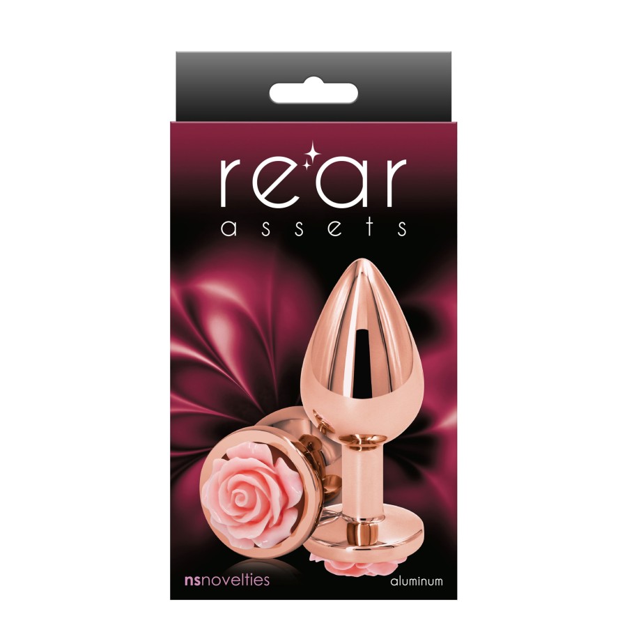 Plug anale Rose Buttplug pink Medium