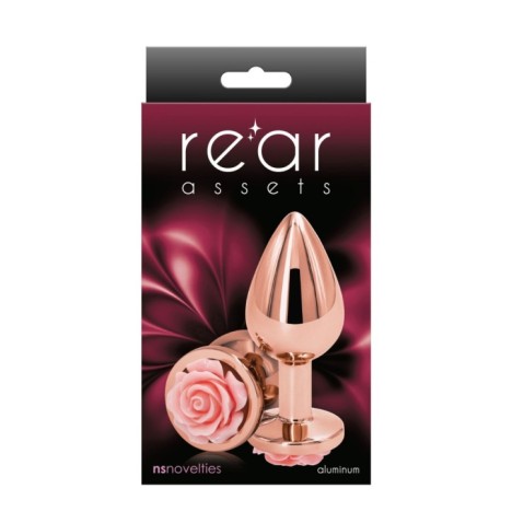 Plug anale Rose Buttplug pink Medium - Falli - Sexy Shop Ingrosso