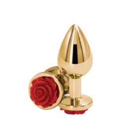 Plug anale Rose Buttplug Red Medium - Falli - Sexy Shop Ingrosso