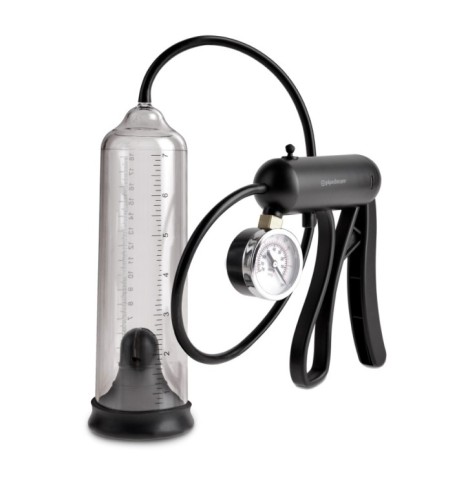 Pompa per pene Pump Worx Pro-Gauge Power Pump - Sviluppatore Pene -...