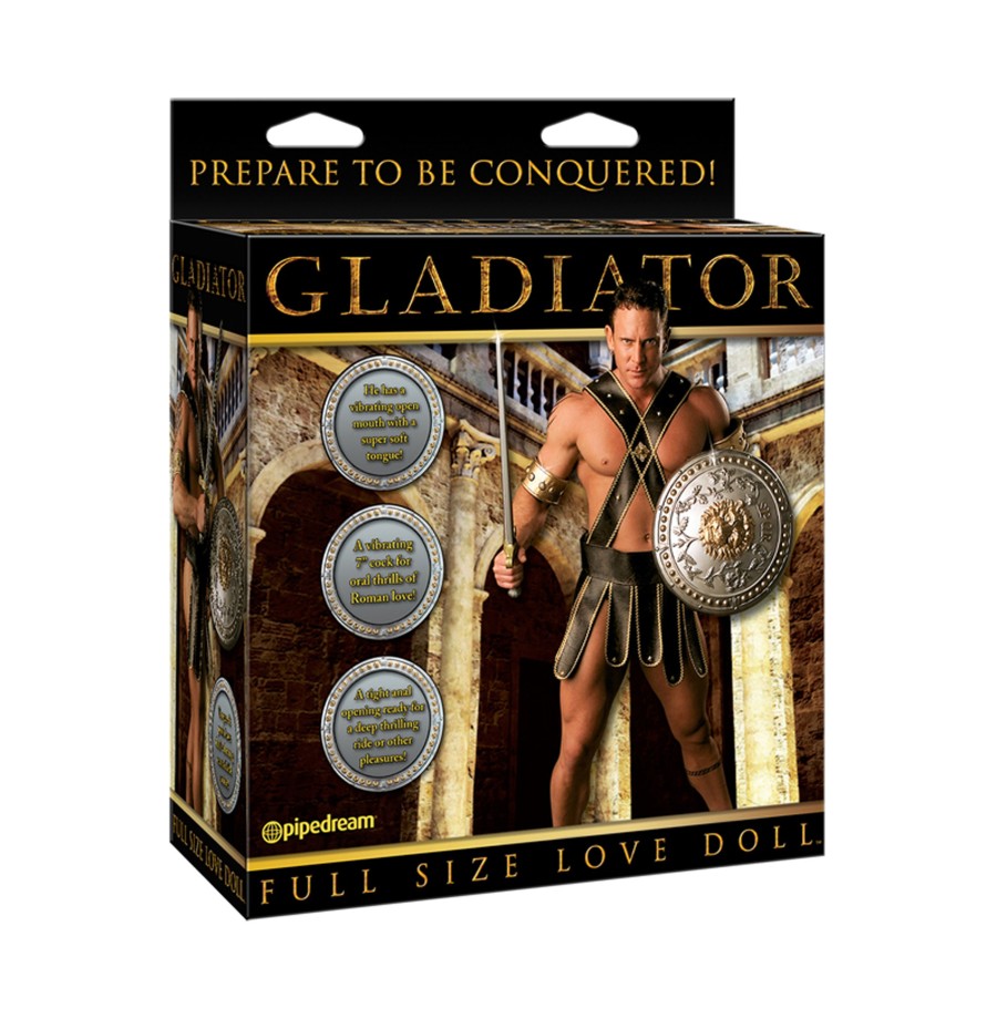 Bambolo gonfiabile vibrante Gladiator Vibrating Doll