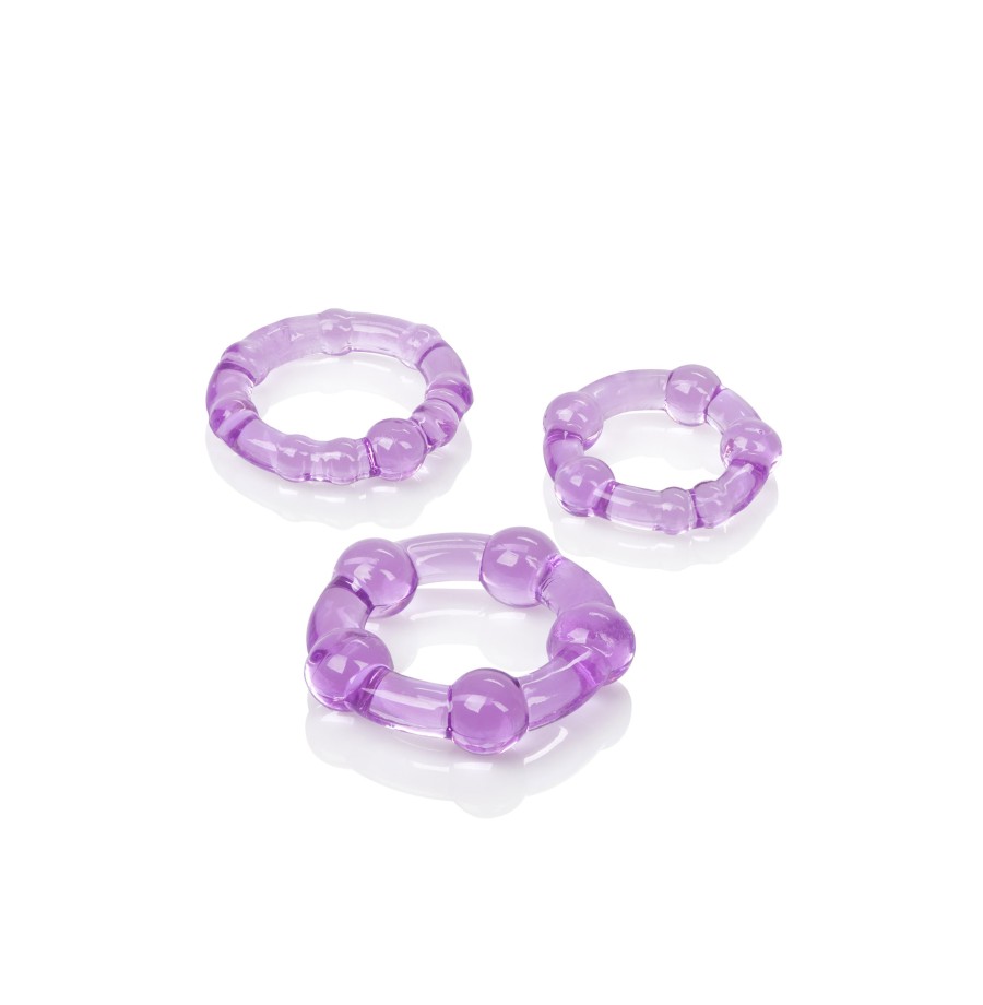 kit Anello fallicoIsland Rings purple 3 pz