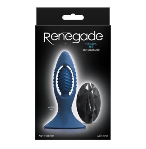 Plug anale vibrante con telecomando V2 Buttplug - Plug con vibrazio...