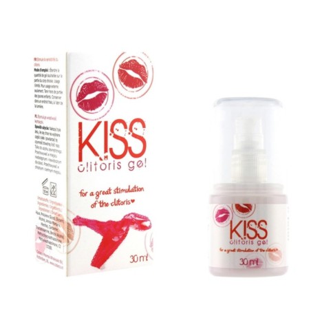 Kiss Clitoris Gel 30ml intimo riscadante donna - Stimolanti Sessual...