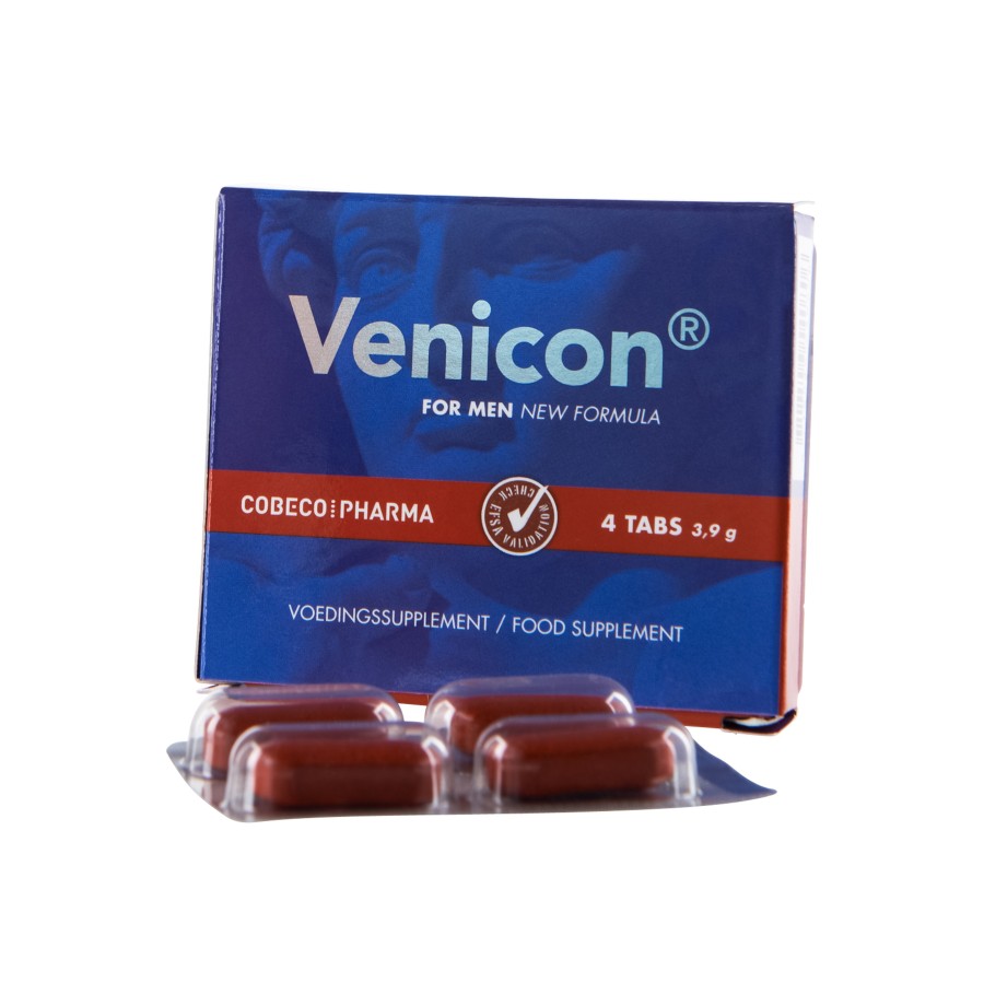 Pastiglie stimolanti pene Venicon For Men 4pcs