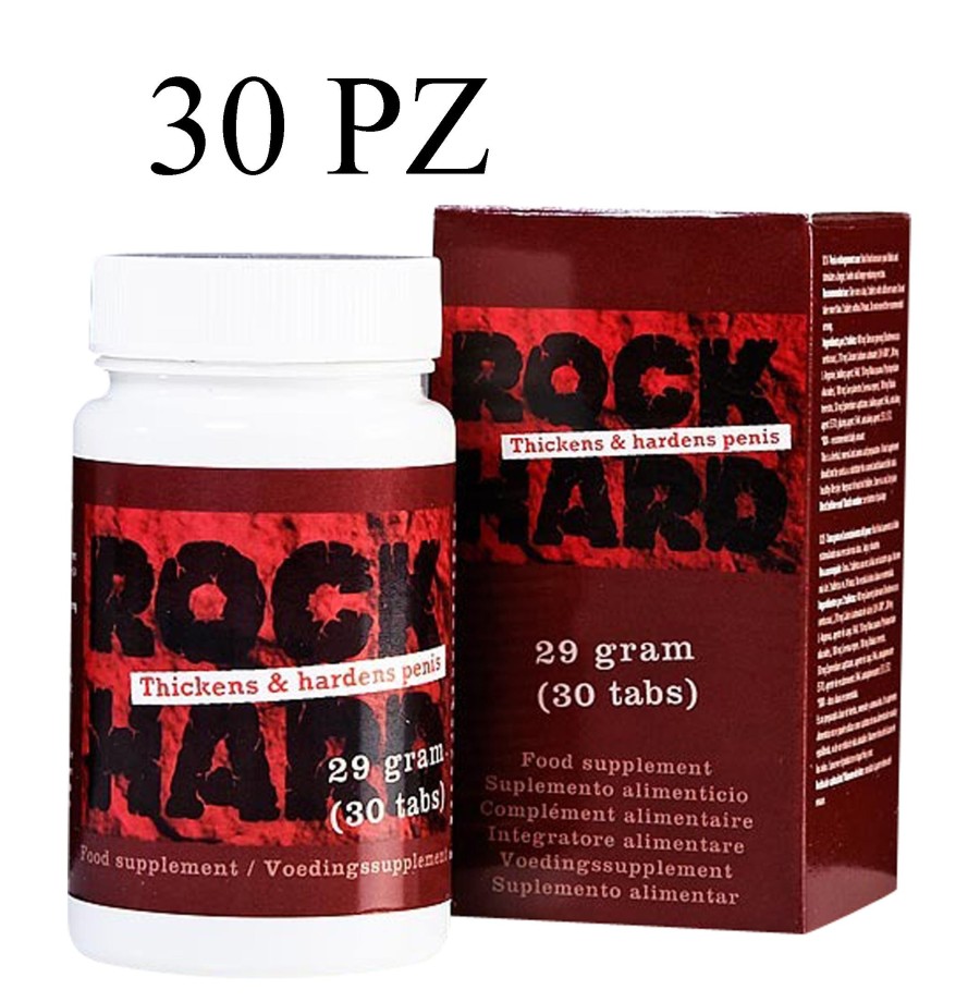 Rock Hard Pills 30pcs migliora attività ormonale