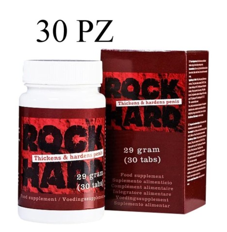 Rock Hard Pills 30pcs migliora attività ormonale - Coadiuvanti - Se...