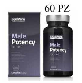 CoolMann Potency Tabs 60pcs stimolatore pene - Coadiuvanti - Sexy S...