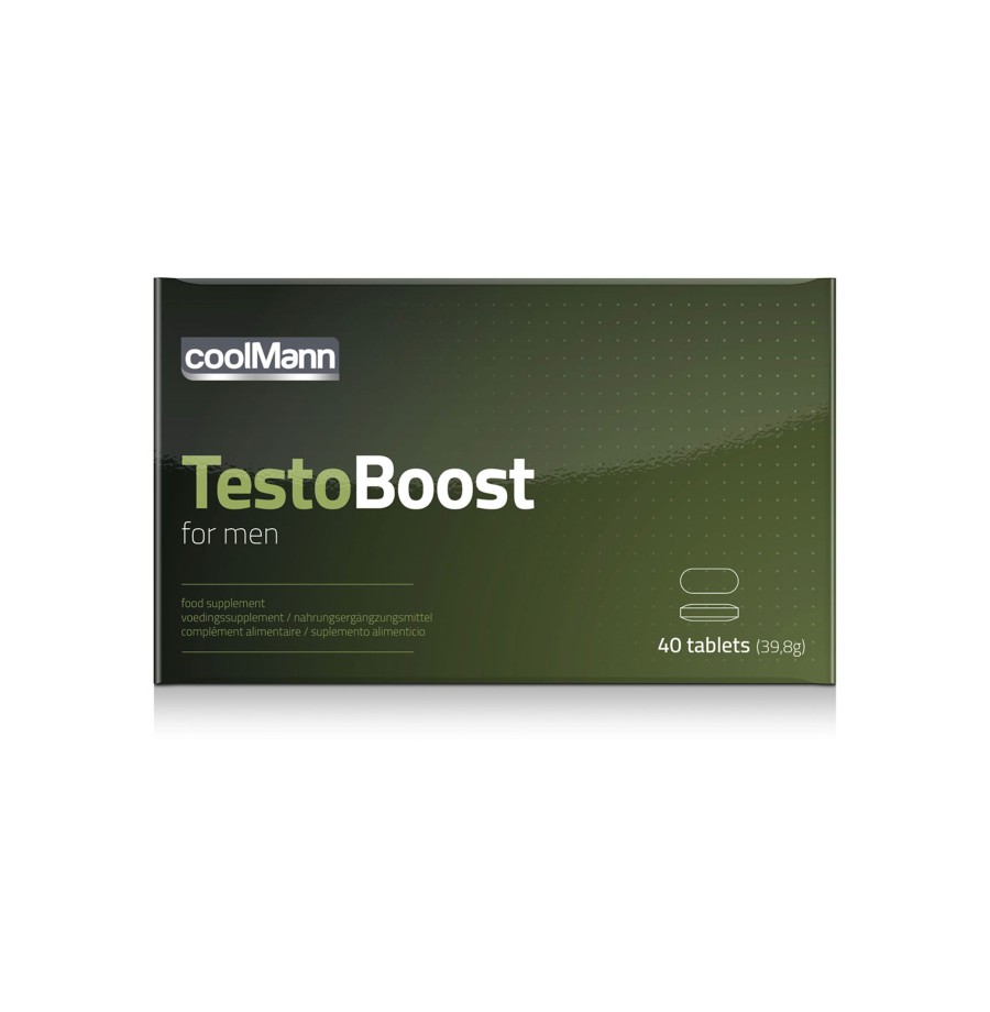 CoolMann Testoboost 40 pcs compresse per uomo