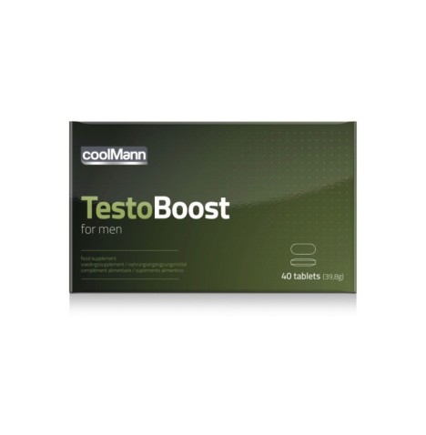 CoolMann Testoboost 40 pcs compresse per uomo - Sviluppatori Pene -...