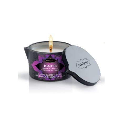 Candela da massaggio Berry Ignite Massage Candle 170gr - Coadiuvant...