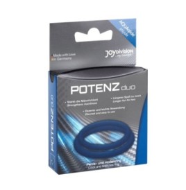 Anello fallico doppio in silicone POTENZ duo ring Medium - Anelli F...