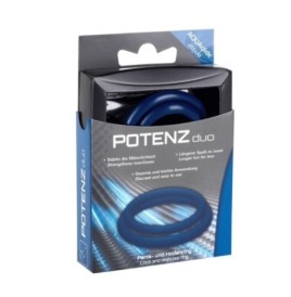 Anello fallico doppio in silicone POTENZ duo ring Medium - Anelli F...