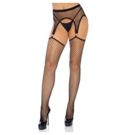 Collant Net garterbelt stockings - Calze e Collant - Sexy Shop Ingr...