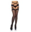 Collant Stockings With Bow Backseam