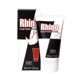 Crema ritardante pene Rhino Long Power Cream 30ml - Ritardanti Sess...