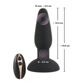 Plug anale vibrante anal butt con ventosa Thumping Anus Butt Plug -...