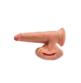 Pene finto con ventosa 3D Cock Swinging Balls 7 Inch - Falli Realis...