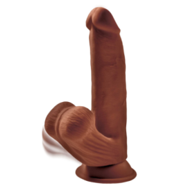 Fallo realistico con ventosa 3D Cock Swinging Balls 8 Inch - Falli ...