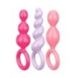 Set fallo anale in silicone Plug Booty Call