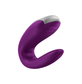 Vibratore per coppia Double Fun Purple con APP - Coppia - Sexy Shop...