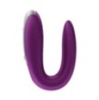 Vibratore per coppia Double Fun Purple con APP