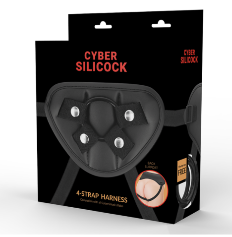 Imbracatura CYBER SILICOCK STRAP-ON HARNESS - Coppia - Sexy Shop In...