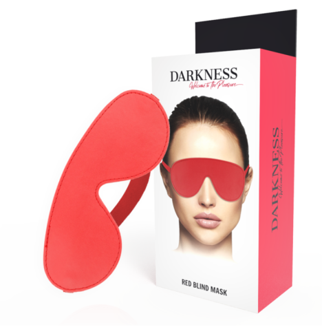 Maschera occhi DARKNESS EYEMASK RED Alta Qualità - Maschere - Sexy ...