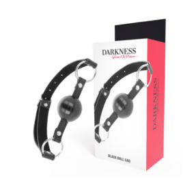 Morso BDSM DARKNESS BALL GAG NERO - Morsi - Sexy Shop Ingrosso