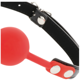 Morso fetish DARKNESS BALL GAG IN SILICONE ROSSO - Morsi - Sexy Sho...