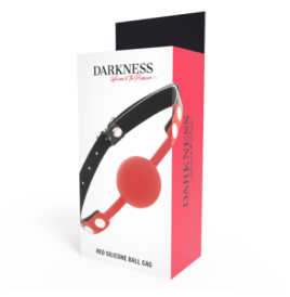 Morso fetish DARKNESS BALL GAG IN SILICONE ROSSO - Morsi - Sexy Sho...