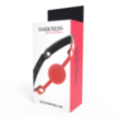 Morso fetish DARKNESS BALL GAG IN SILICONE ROSSO