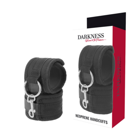 Manette professionali DARKNESS SUPER CUFFS NEOPRENE - Manette - Sex...