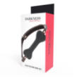 Morso sadomaso DARKNESS BONE GAG SILICONE BLACK