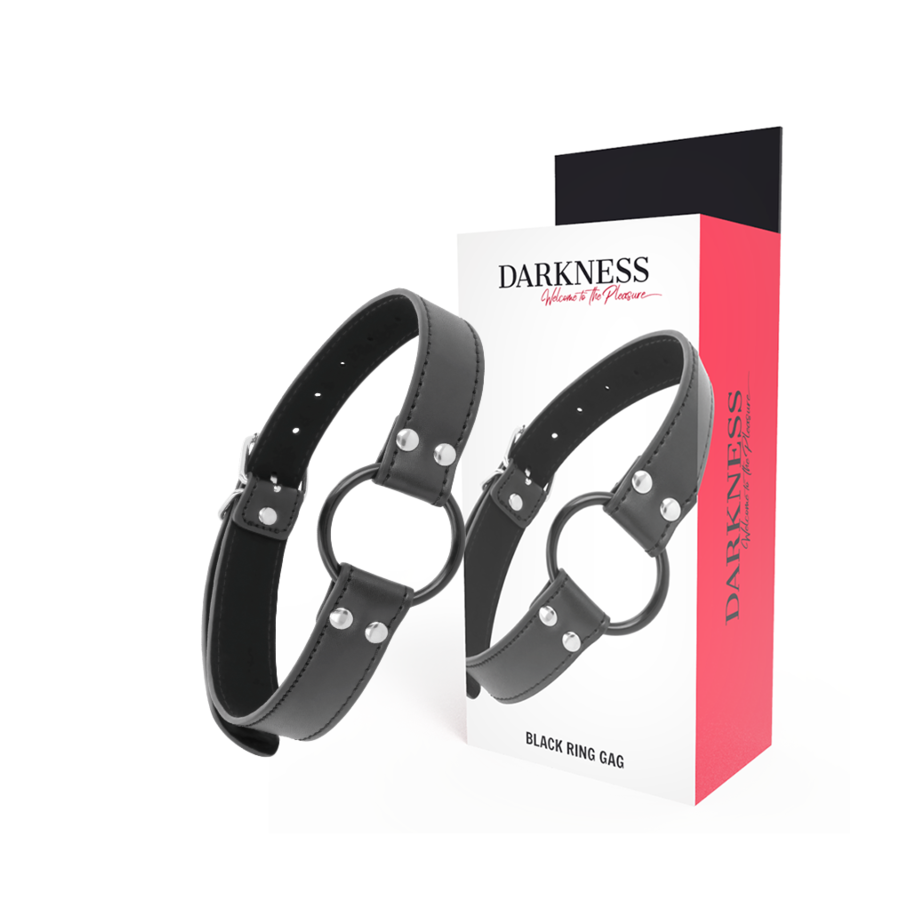 Morso sadomaso DARKNESS BLACK GAG RING