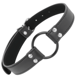 Morso sadomaso DARKNESS BLACK GAG RING - Morsi - Sexy Shop Ingrosso