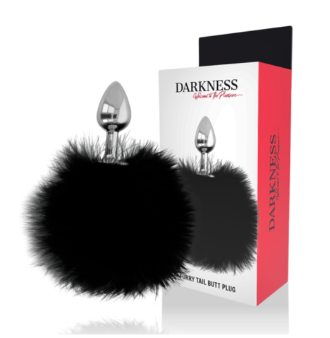 Plug anale con coda DARKNESS FURRY TAIL BUNNY BUTT - Plug Anale - S...