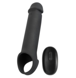 Guaina fallica vibrante Remote Controlled Penis Extension - Guaine ...