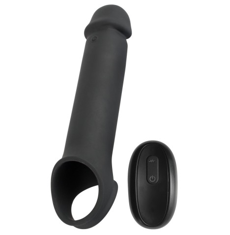 Guaina fallica vibrante Remote Controlled Penis Extension - Guaine ...