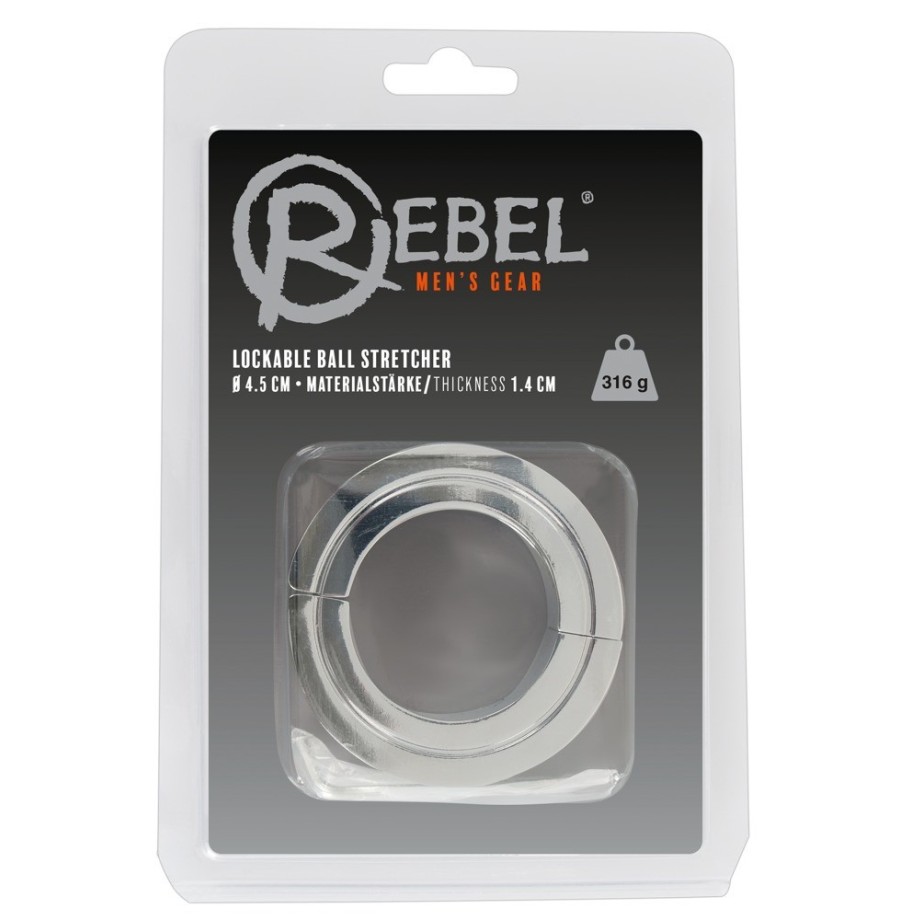 Anello per testicoli Lockable Ball Stretcher