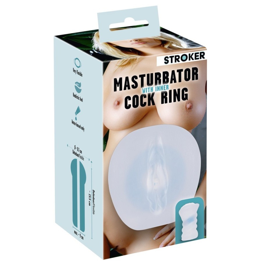 Masturbatore maschile with Cock Ring