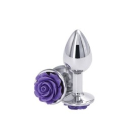 Plug anale Rose Buttplug purple Small - Plug Anale - Sexy Shop Ingr...