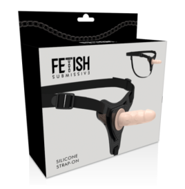 Fallo realistico FETISH SUBMISSIVE SILICONE STRAP-ON FLESH 12.5CM R...