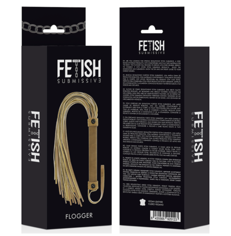 Frustino FETISH SUBMISSIVE ORIGIN FLOGGER VEGAN LEATHER - Fruste Sc...